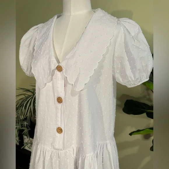 Zara Textured Mini Dress - Picture 4 of 8